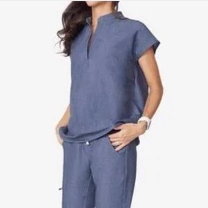 Figs Scrub Top